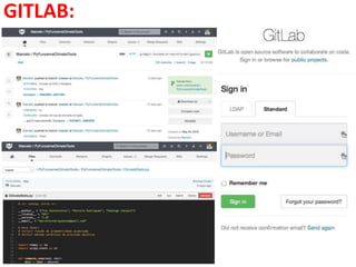 GITLAB:
 