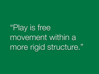 Play & Embodiment @ IxDA Interaction 09