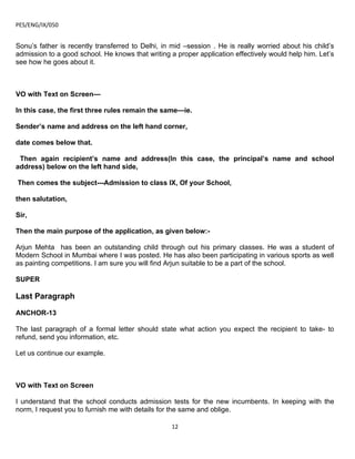Ix application and letter writing part 2 _07.08.09r