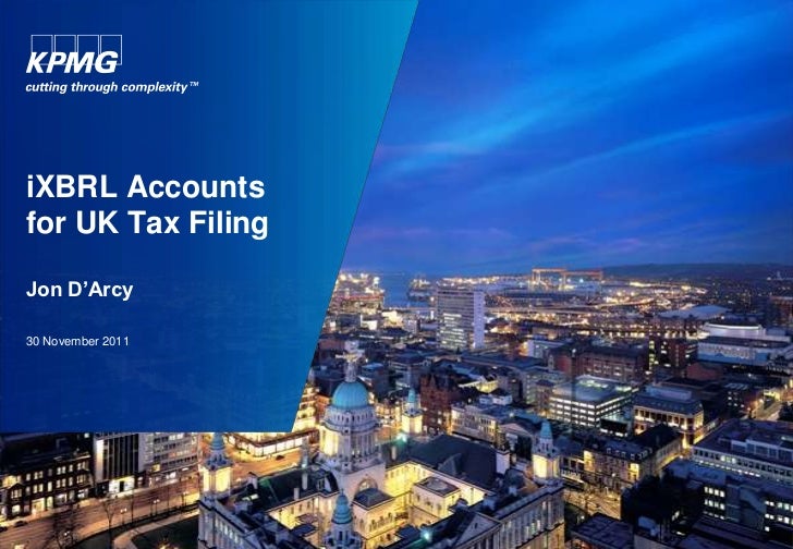 kpmg xbrl powerpoint slide show template