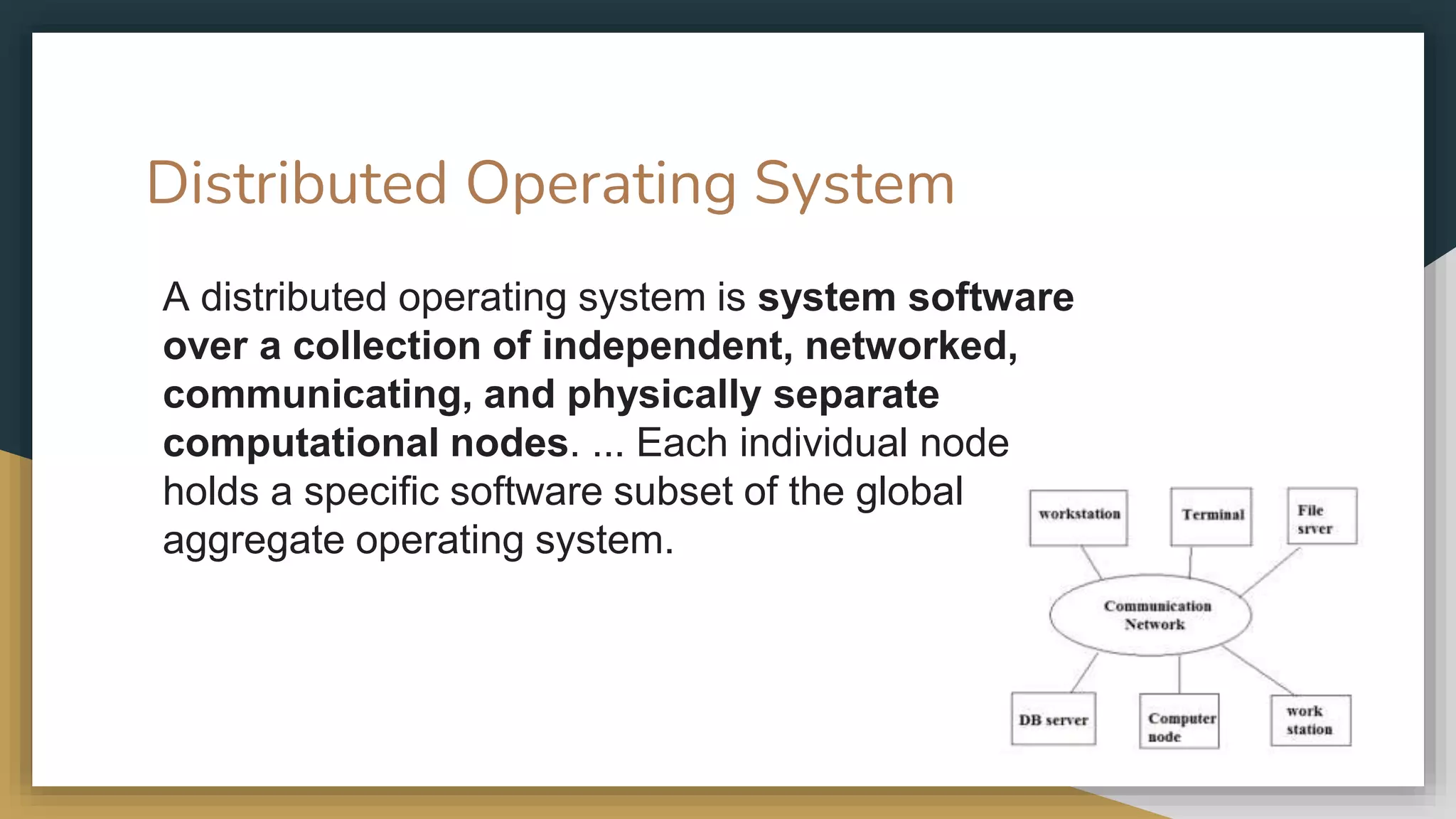 Ix ch 4 operating system types | PPT