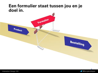 Interaction Design 103 Vragen of feedback? @ferrydendopper
Forms suck!
7
 