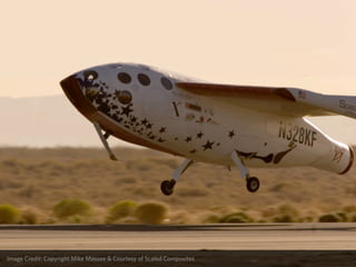 Image Credit: Copyright Mike Massee & Courtesy of Scaled Composites
 