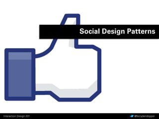 Social Design Patterns  