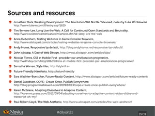 Content nuggets
Koko's content nugget, free of any presentation and ready to be
shared.




                      #dilyon25
                                                           35/43
 