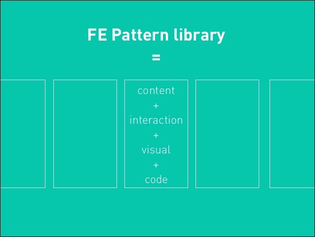 Why To Use A Pattern Library For Visual Ux Design Why To Use A Pattern Library For Visual Ux Design