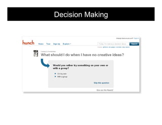 Decision Making   morville@semanticstudios.com




                                      52
 