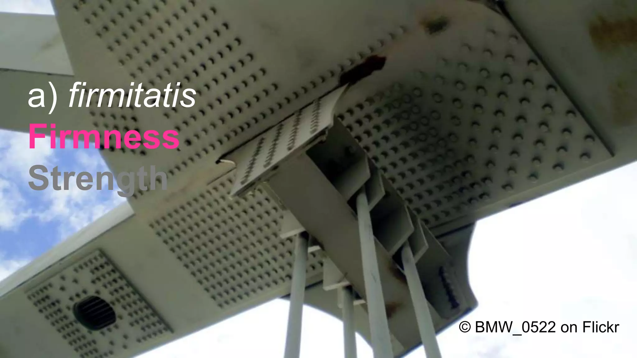 a) firmitatis
Firmness
Strength

© BMW_0522 on Flickr

 