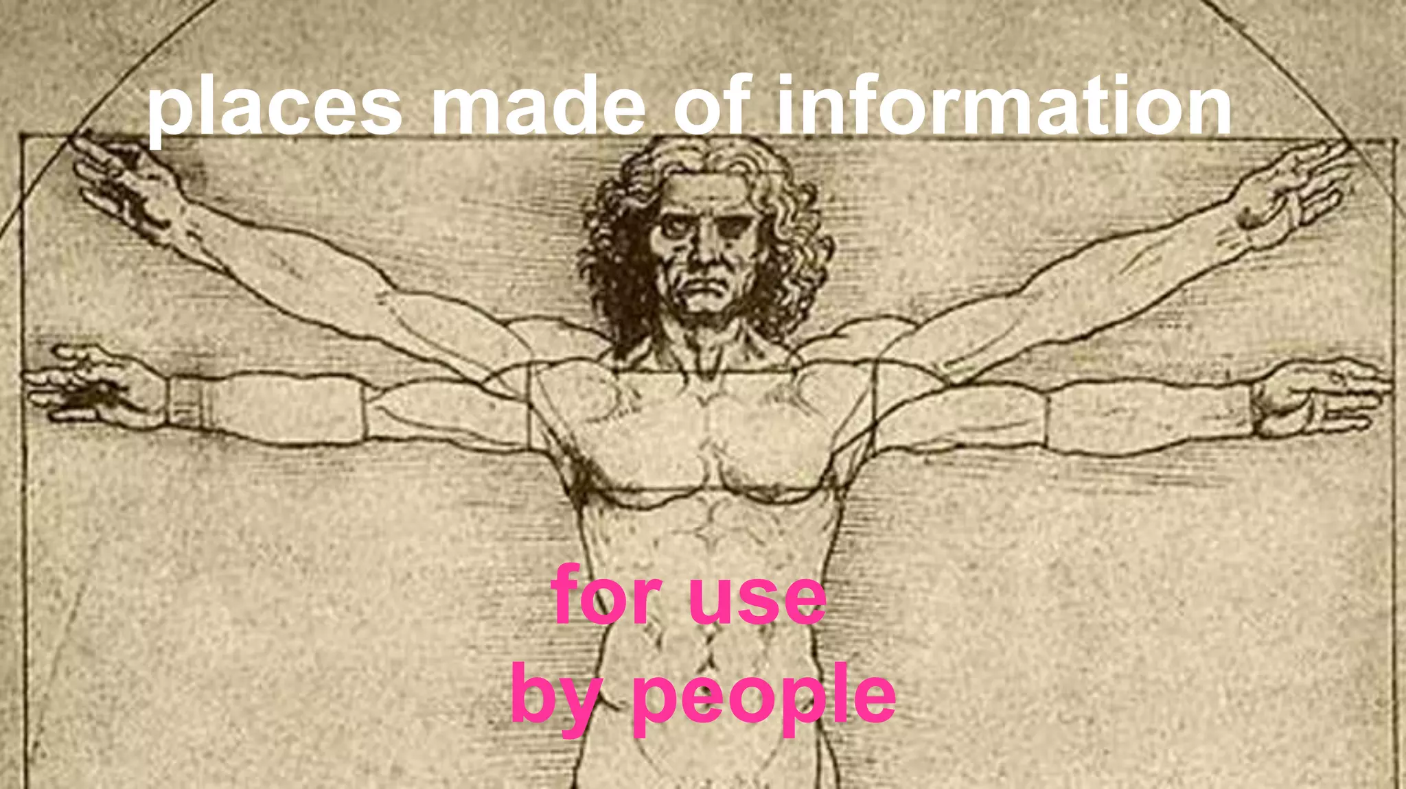 places made of information

for use
by people

 