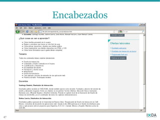Encabezados




47
 