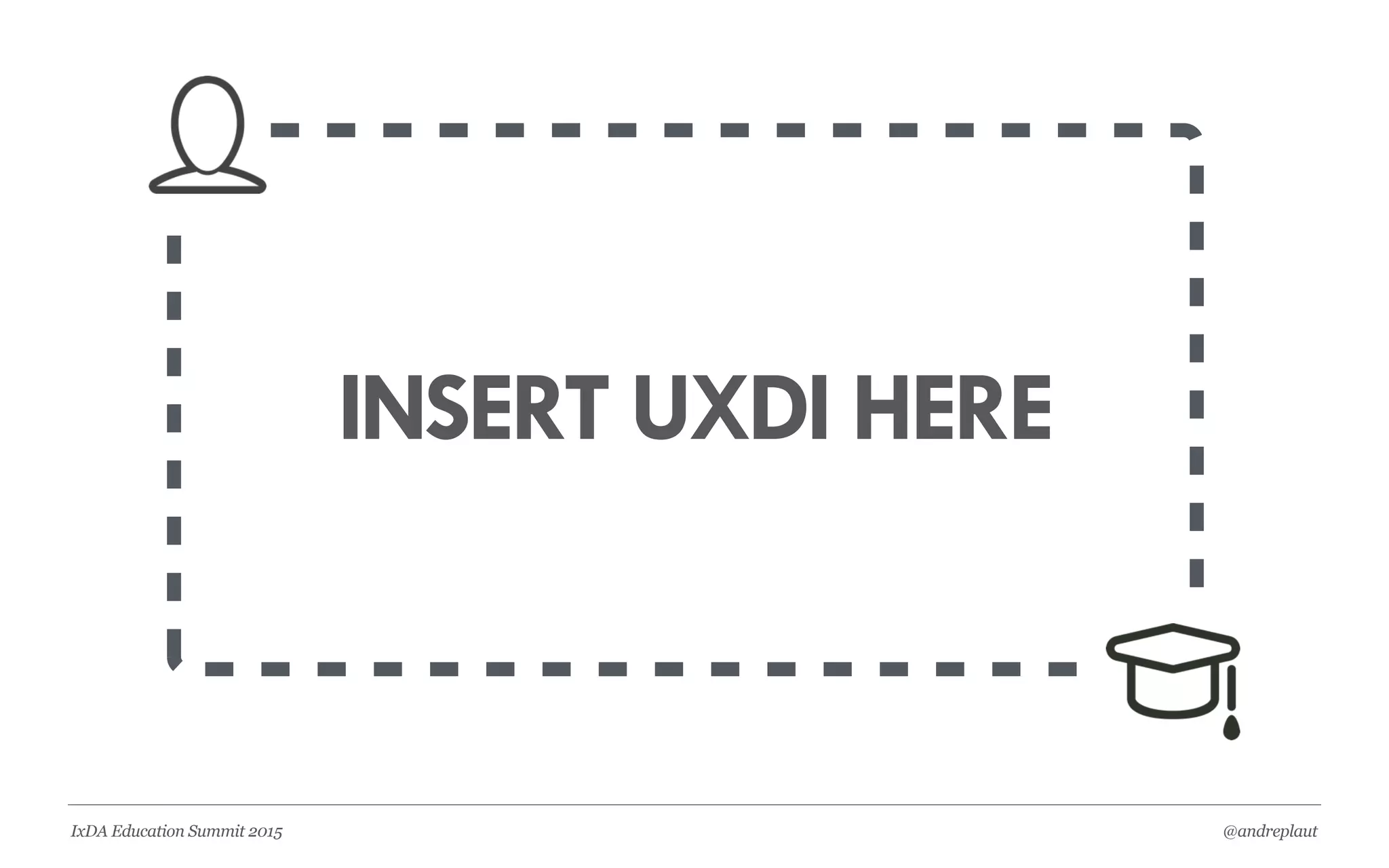 @andreplautIxDA Education Summit 2015
3HOW WE
BUILT UXDI
 