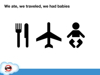 We ate, we traveled, we had babies 