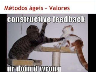 10 Métodos ágeis – Valores 