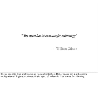 Lecture on Interaction Design, Pt 3