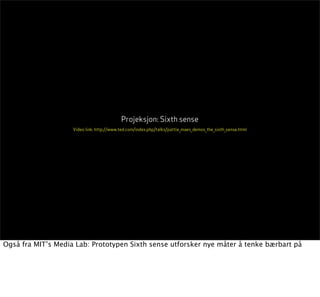 Lecture on Interaction Design, Pt 3