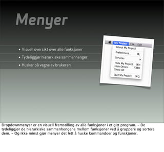 Lecture on Interaction Design, Pt 3