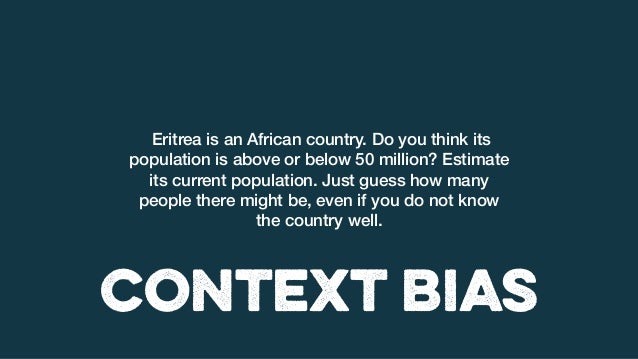 cognitive biases user experience