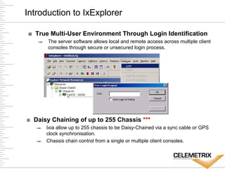 Ixia Server Ixiaexplorer | PDF