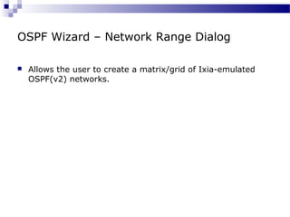 Ixia Matrix Ixia presentation | PPT