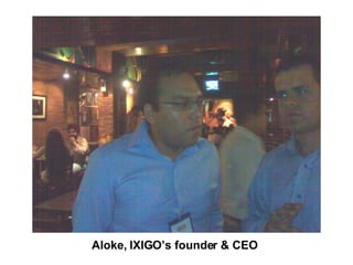 IXIGO launch party | PPT