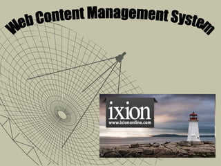 Web Content Management System 