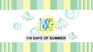 116 DAYS OF SUMMER
 