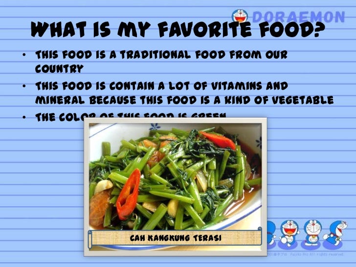 Procedure Text How To Make Cah Kangkung Terasi