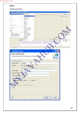 106
Step-2
Create web project
M
Y
JA
V
A
H
U
B.CO
M
MYJAVAHUB.COM
 
