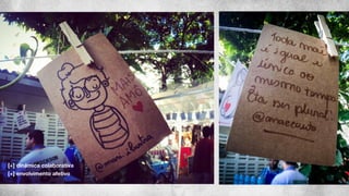 [+] dinâmica colaborativa
[+] envolvimento afetivo
 