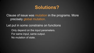 Functional programming | PPTX