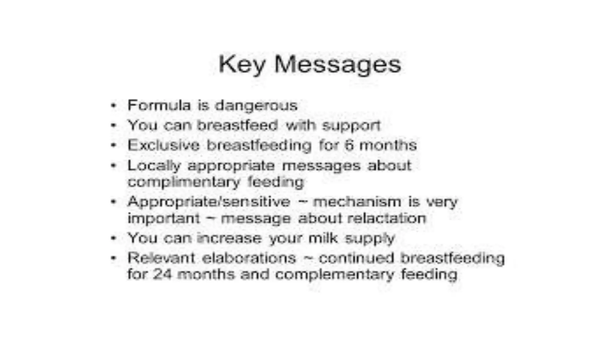 INFANT AND YOUNG CHILD FEEDING  ppt 