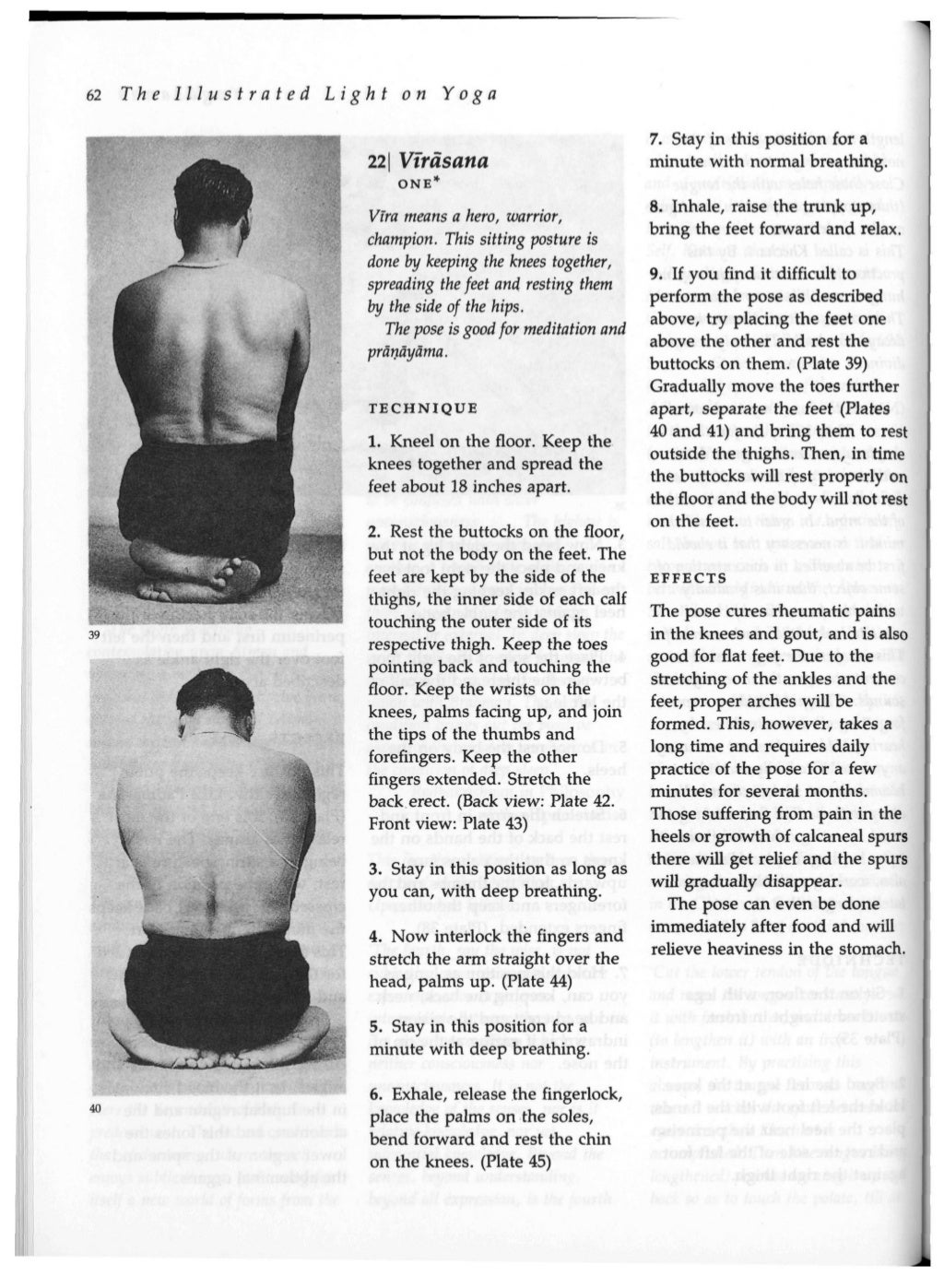 Iyengar, b.k.s the illustrated light on yoga