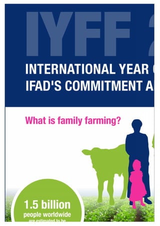 IFAD and International Year of Family Farming (IYFF)