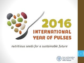 1
nutritious seeds for a sustainable future
 