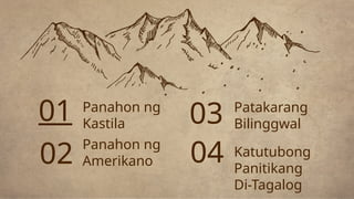 Makasaysayang Pag-unlad ng Pagsasaling-Wika sa Pilipinas: Panahon ng ...