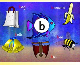 Flashcards and posters B b