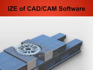 IZE of CAD/CAM Software
 