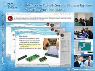 Bilgisayar Teknik Servis Eleman Eğitimi Sertifikasyon Programıwww.cizgi-tagem.org/e-kampus/