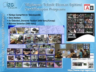 Bilgisayar Teknik Eleman Eğitimi Sertifikasyon Programı Türkçe CompTIA A+ Teknisyenlik 
