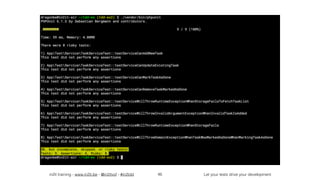 in2it training - www.in2it.be - @in2itvof - #in2tdd Let your tests drive your development46
 