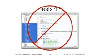 in2it training - www.in2it.be - @in2itvof - #in2tdd Let your tests drive your development
Tests?!?
64
 