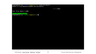 in2it training - www.in2it.be - @in2itvof - #in2tdd Let your tests drive your development74
 
