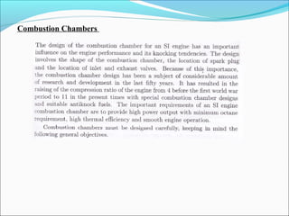 Combustion Chambers
 