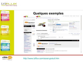 http://www.iziflux.com/essai-gratuit.htm   Quelques exemples 