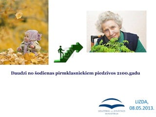 Daudzi no šodienas pirmklasniekiem piedzīvos 2100.gadu
LIZDA,
08.05.2013.
 