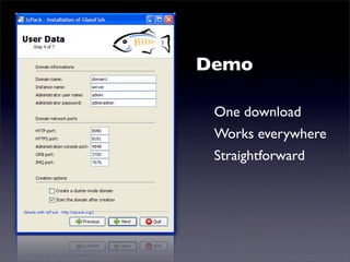 Demo

 One download
 Works everywhere
 Straightforward
 