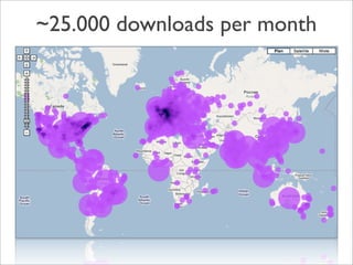 ~25.000 downloads per month
 