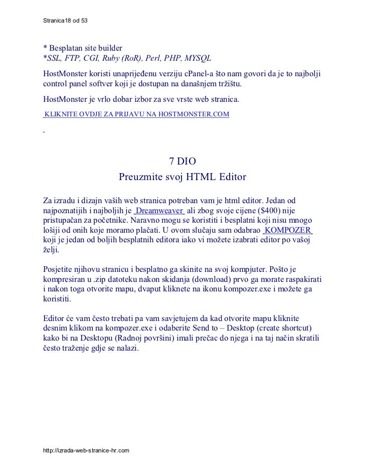 Besplatni računi za pronalaženje web mjesta