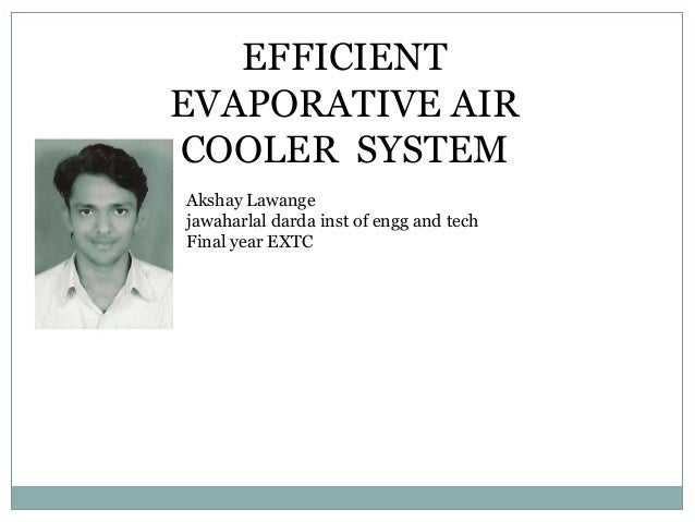 humidity control cooler