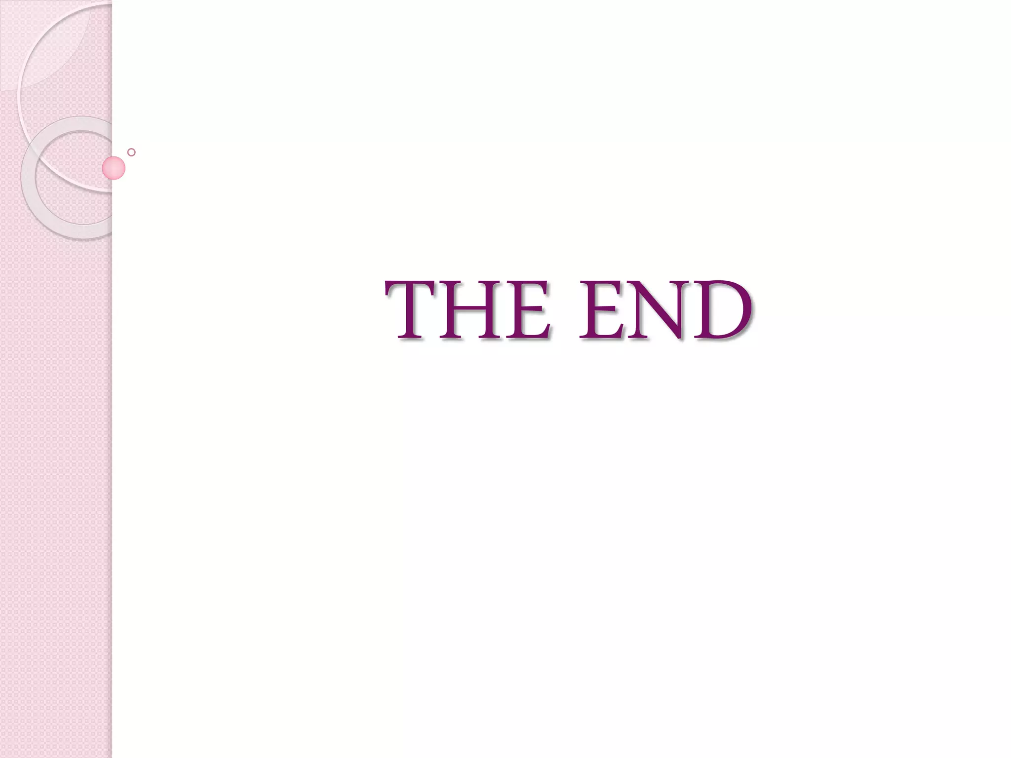 THE END
 